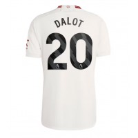 Manchester United Diogo Dalot #20 Tredjedrakt 2023-24 Kortermet